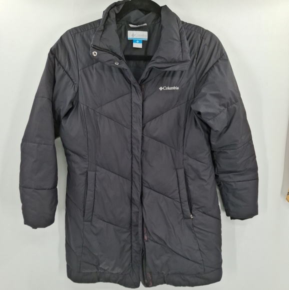 Columbia Womens Medium Black‎ Puffer Coat - Picture 1 of 14